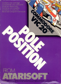 Pole Position Vic-20 US box art